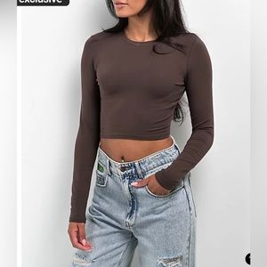 Zine Havanna Buckle Crop top Size S NWT